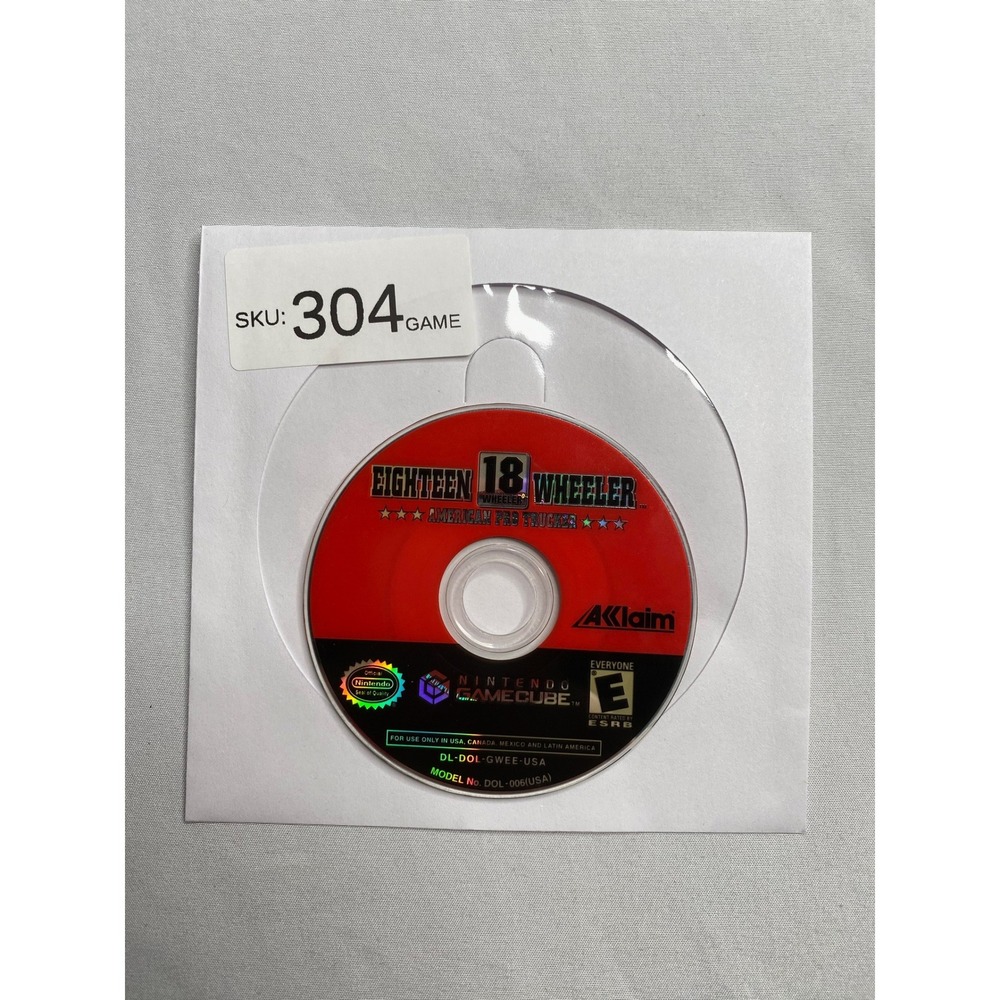 18 Wheeler American Pro Trucker Nintendo GameCube